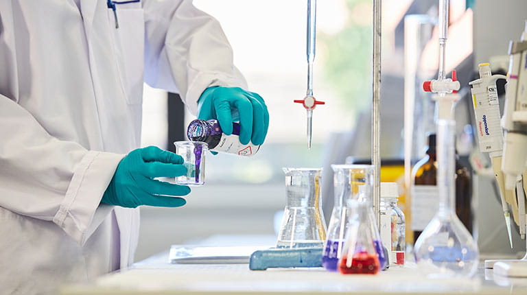 Lab work in Australia